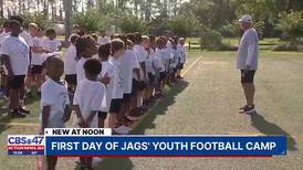 ‘Discipline, consistency and work ethic;’ Jacksonville Jaguars linebacker hosts youth football camp