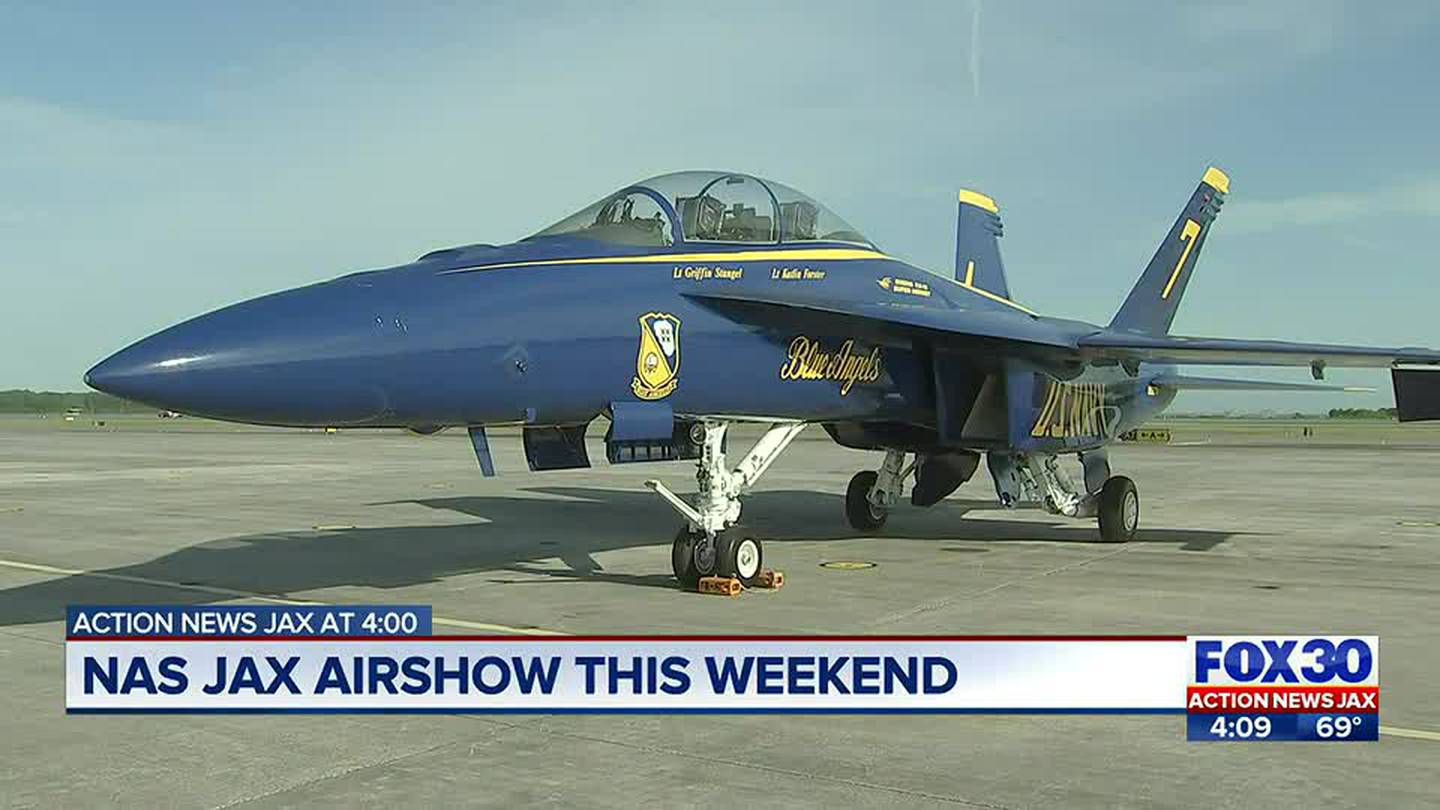 Blue Angels preparing for NAS JAX Air Show 104.5 WOKV