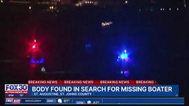 UPDATE: Body located in search for missing boater in St. Augustine