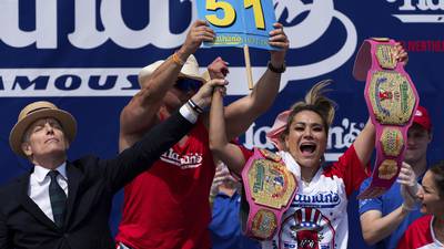 Defending champion Miki Sudo wins women's division of Nathan's annual hot dog eating contest
