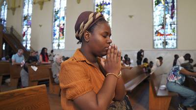 Haitians in Ohio find solidarity at church after chaotic week of false pet-eating claims