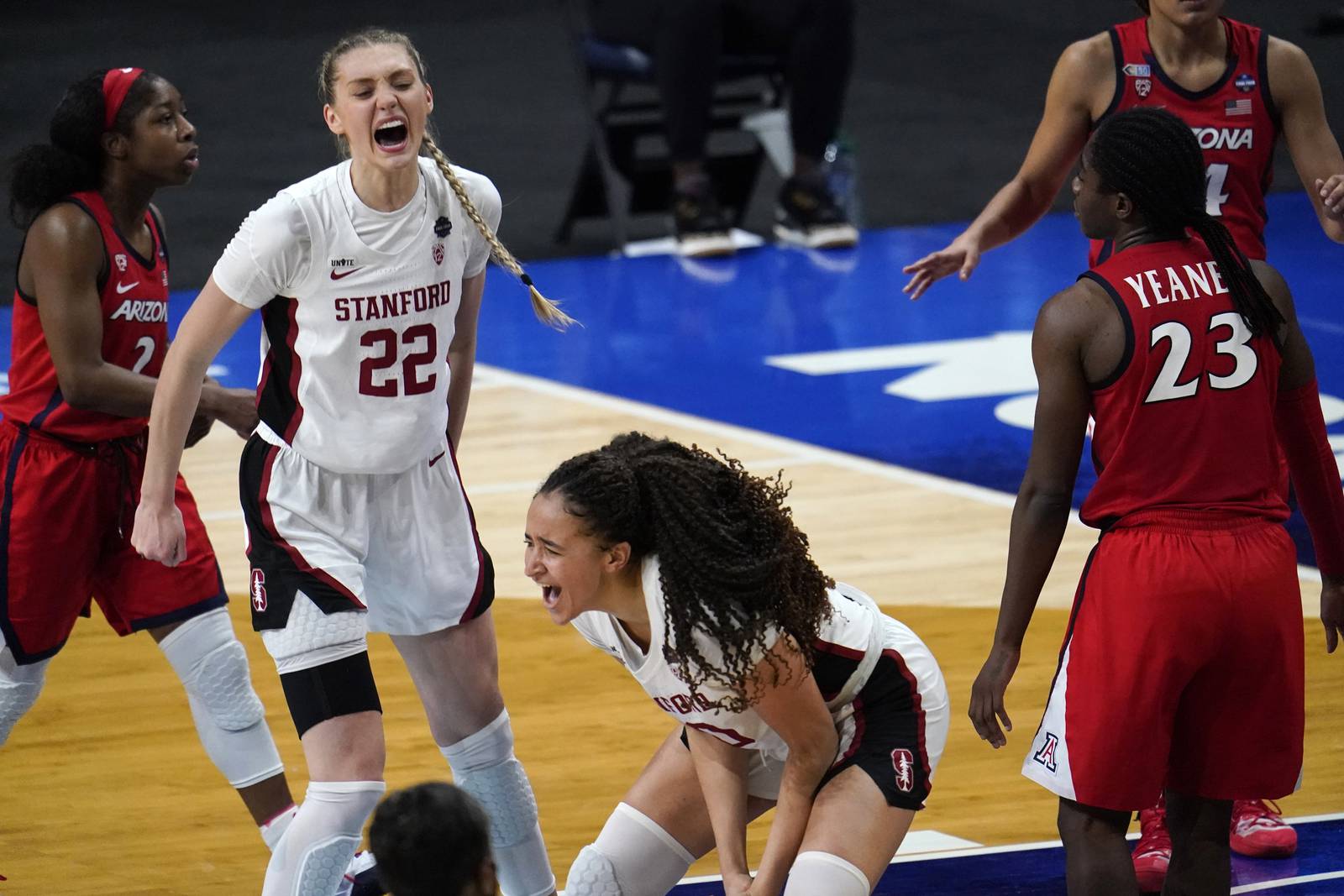 Photos Stanford Holds Off Arizona 54 53 To Win Ncaa Womens Basketball Title 1045 Wokv