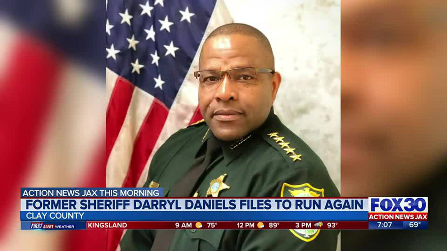 Former Clay County Sheriff Darryl Daniels Files To Run For Sheriff Against Michelle Cook 1045 8796