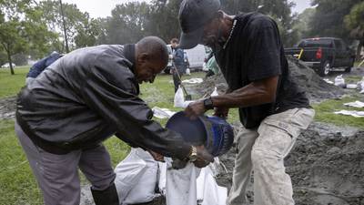 The Latest: Debby blamed for at least 4 deaths in Florida as it bears down on Georgia