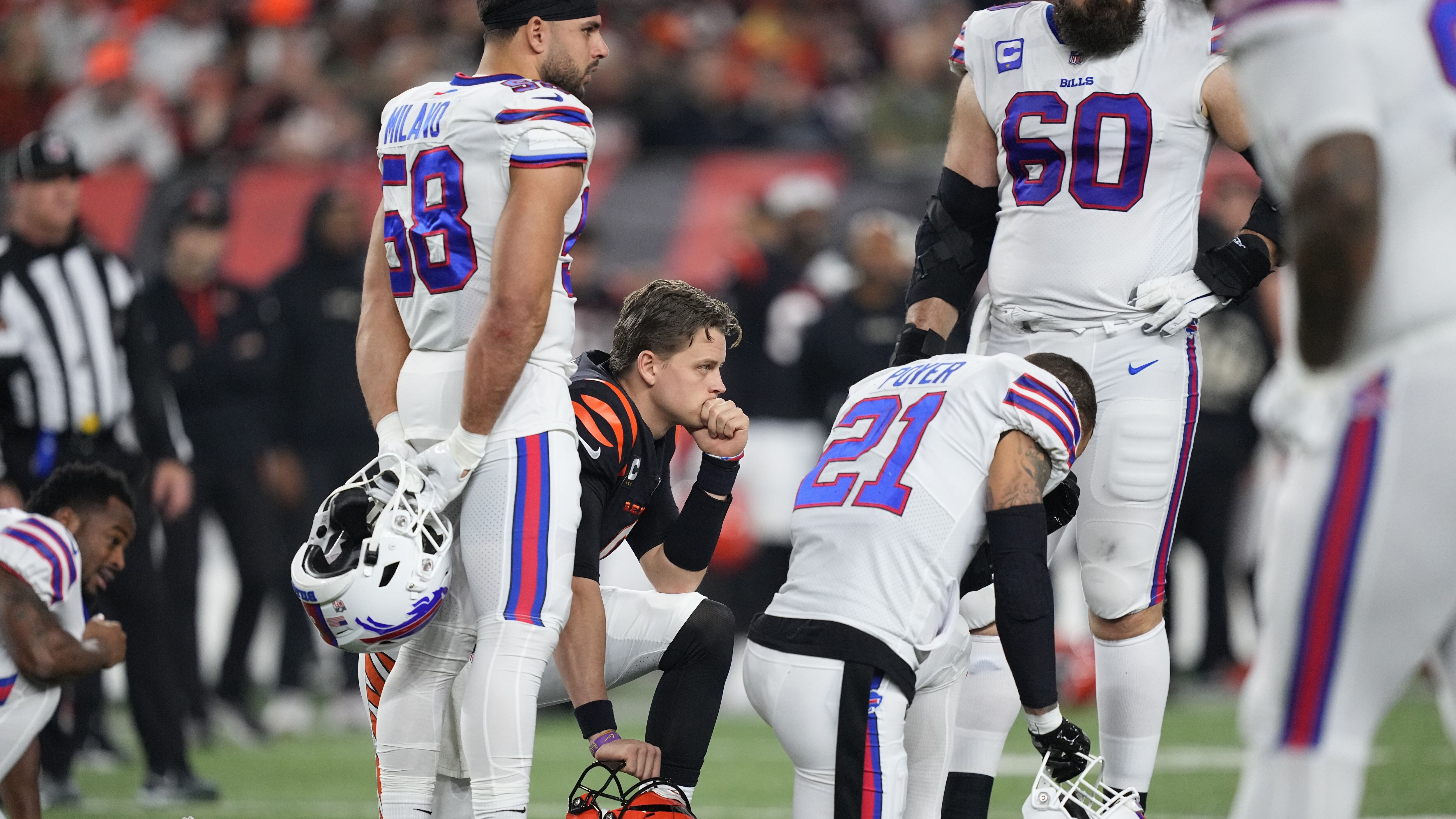 Watch CBS Evening News: Bills return to field after Hamlin's collapse -  Full show on CBS