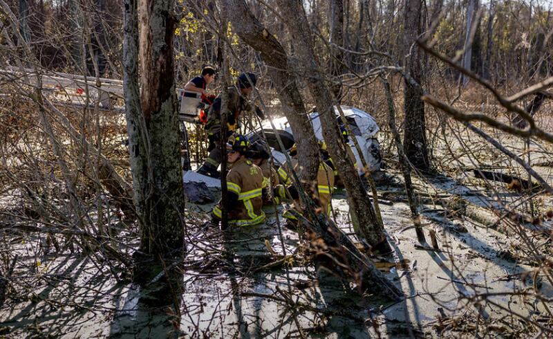 Jfrd Extracts Sunken Car From Pond 1045 Wokv 0318