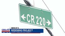 Reconstruction of County Road 220 in Clay County starting soon