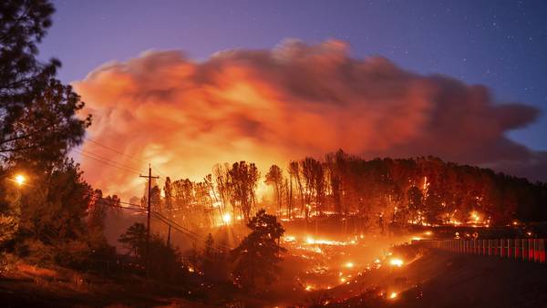 California's largest wildfire explodes in size as fires rage across US West