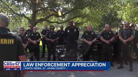 Community members show out to support Jacksonville and St. Johns law enforcement in Ponte Vedra