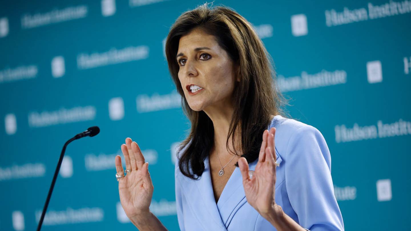 Election 2024 Nikki Haley says she ‘will vote’ for Donald Trump 104.