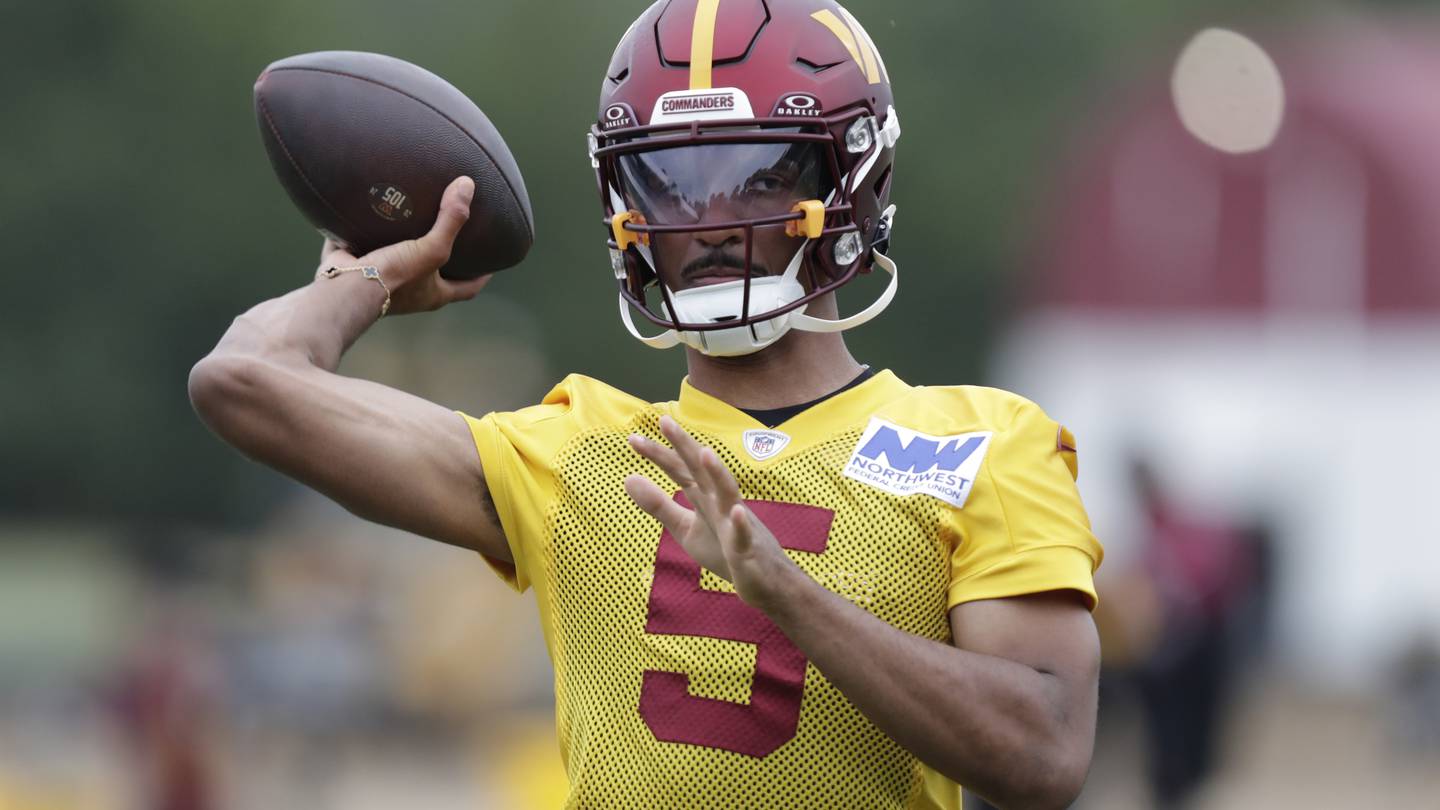 Rookie quarterback Jayden Daniels is the focus of Washington Commanders