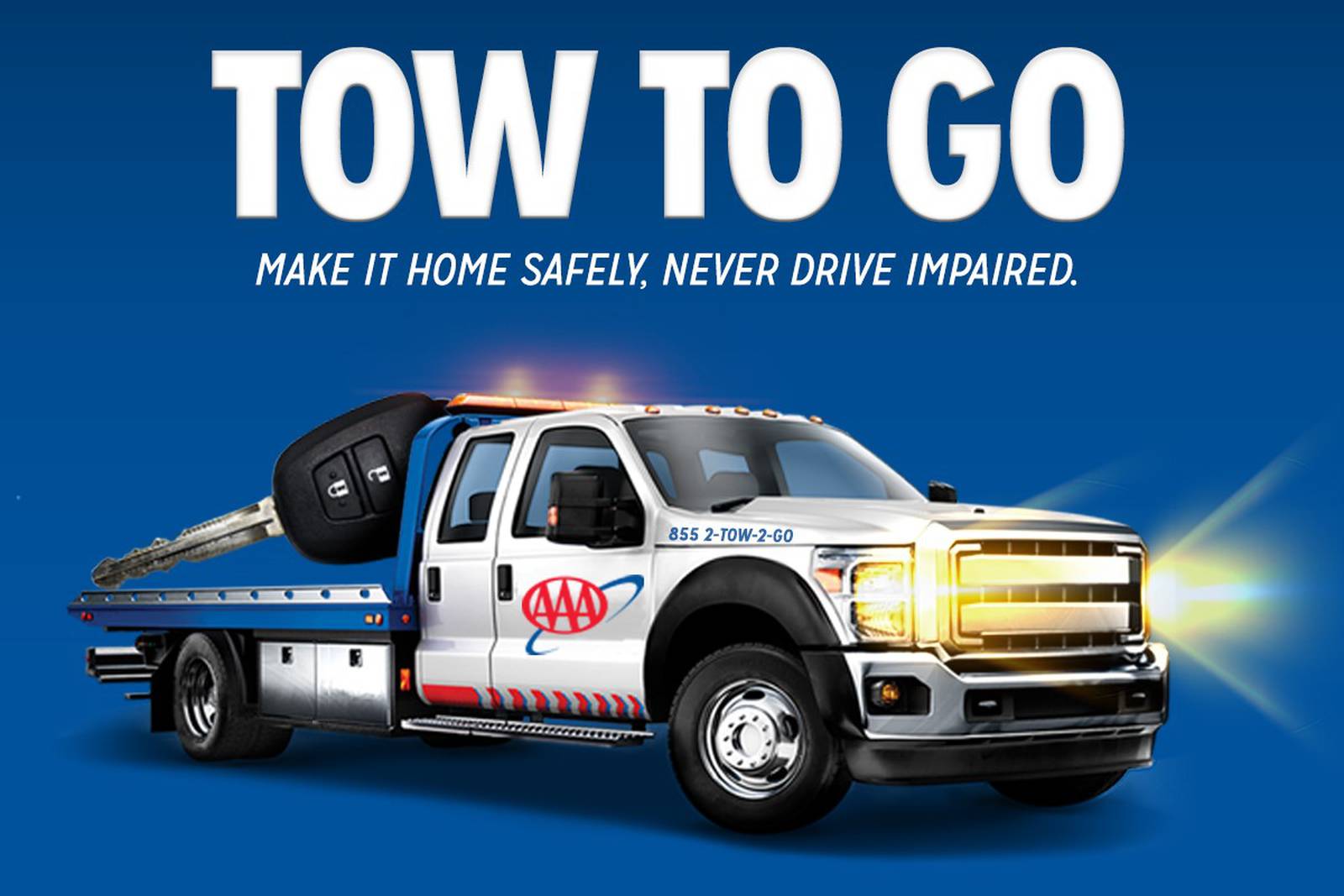 AAA’s TowToGo Program offers free rides to anyone during Memorial Day