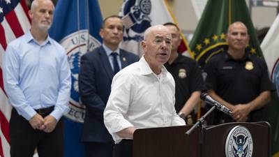 Border arrests fall more than 40% after Biden's halt to asylum processing, Homeland Security says