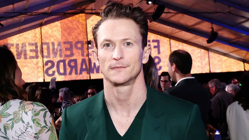 SANTA MONICA, CALIFORNIA - MARCH 04: Jonathan Tucker attends the Celebration Of The Independent Spirit Awards With Champagne Fleur De Miraval & Miraval Rosé on March 04, 2023 in Santa Monica, California. (Photo by Tommaso Boddi/Getty Images for Champagne Fleur de Miraval)