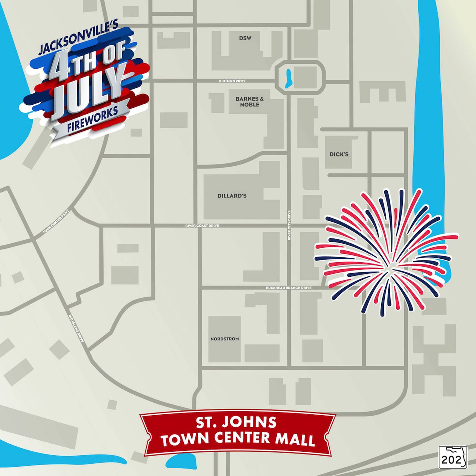 4th of July 2020 Fireworks Locations 104.5 WOKV